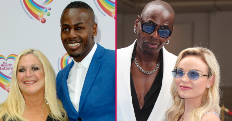 Vanessa Feltz and Ben Ofoedu and Ben with wife Vanessa