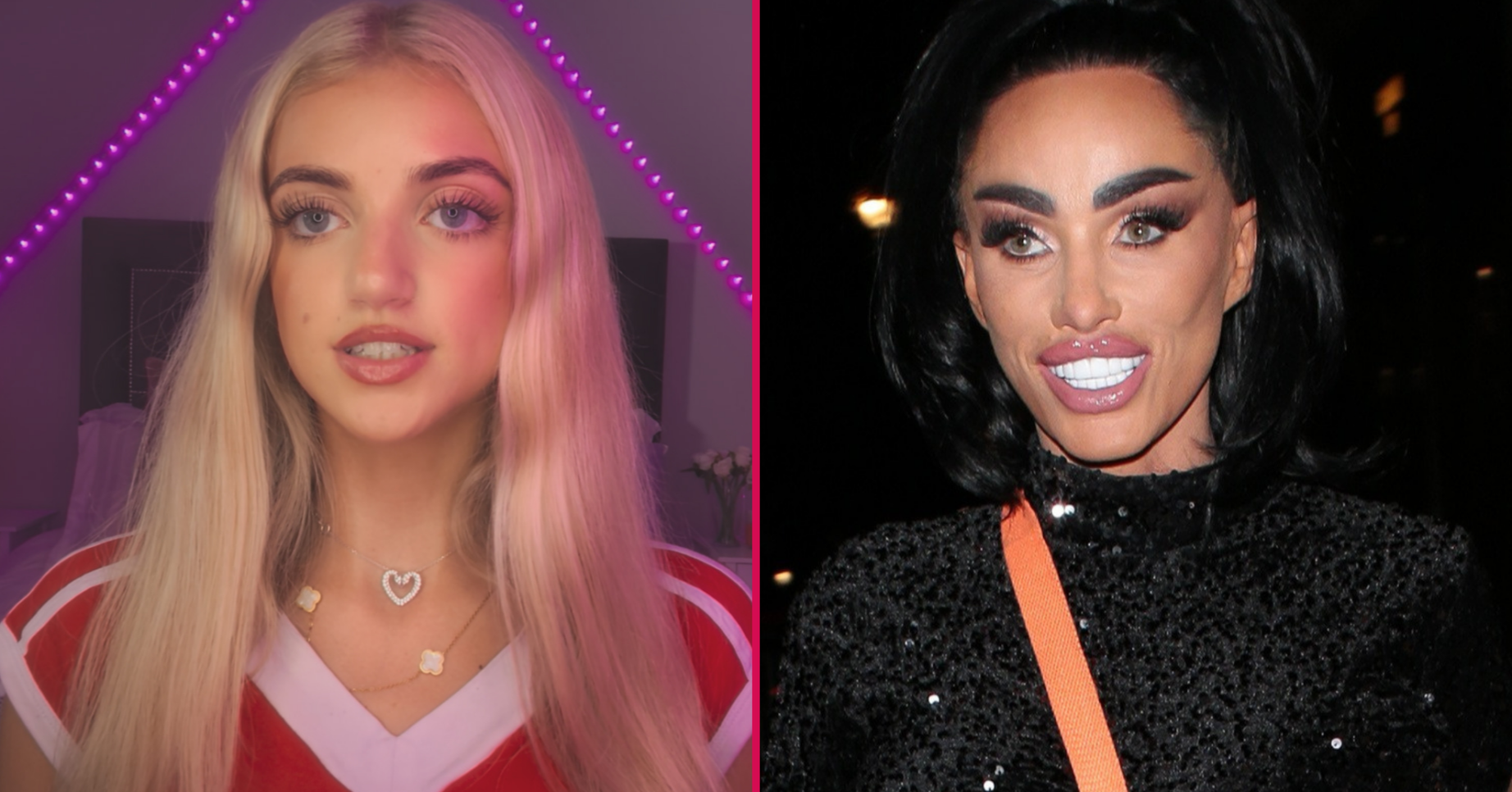 Princess Andre and Katie Price