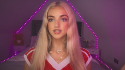 Princess Andre speaking on her TV show