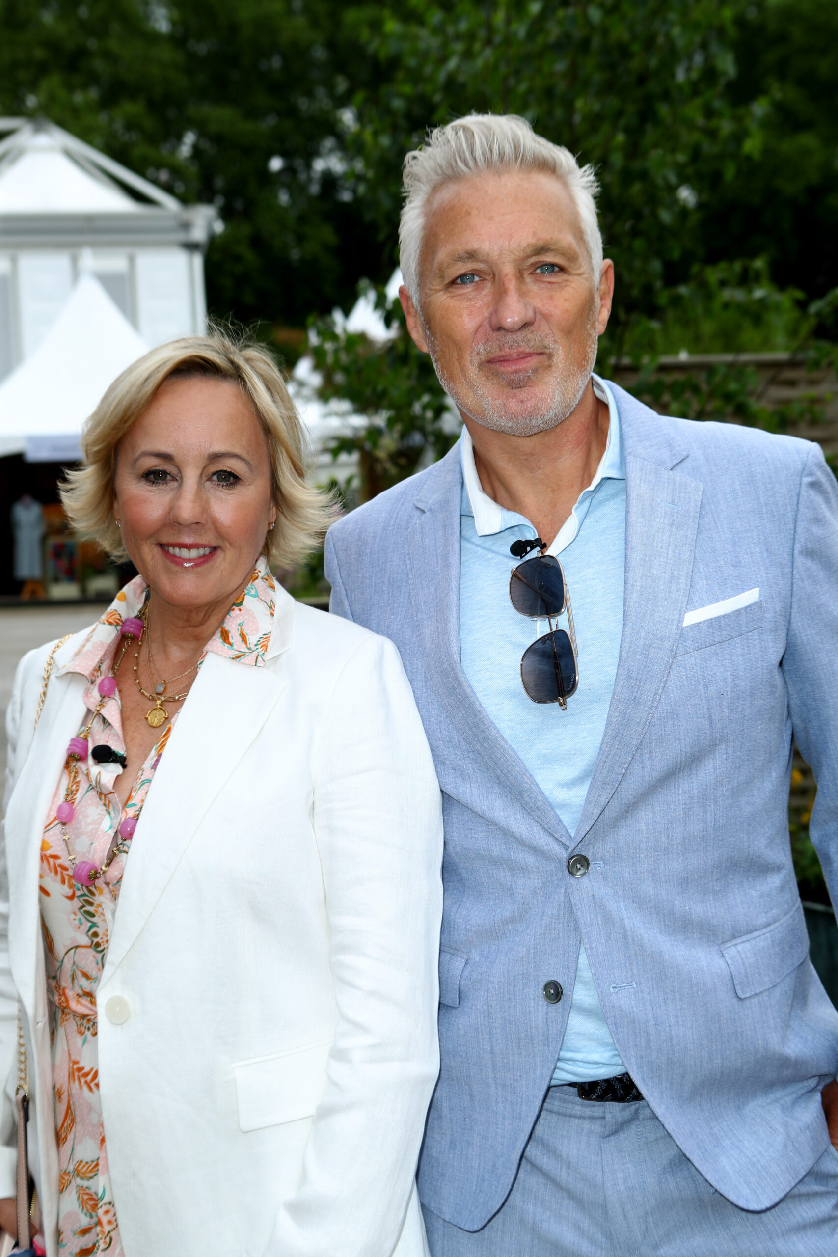 Martin and Shirlie Kemp smiling