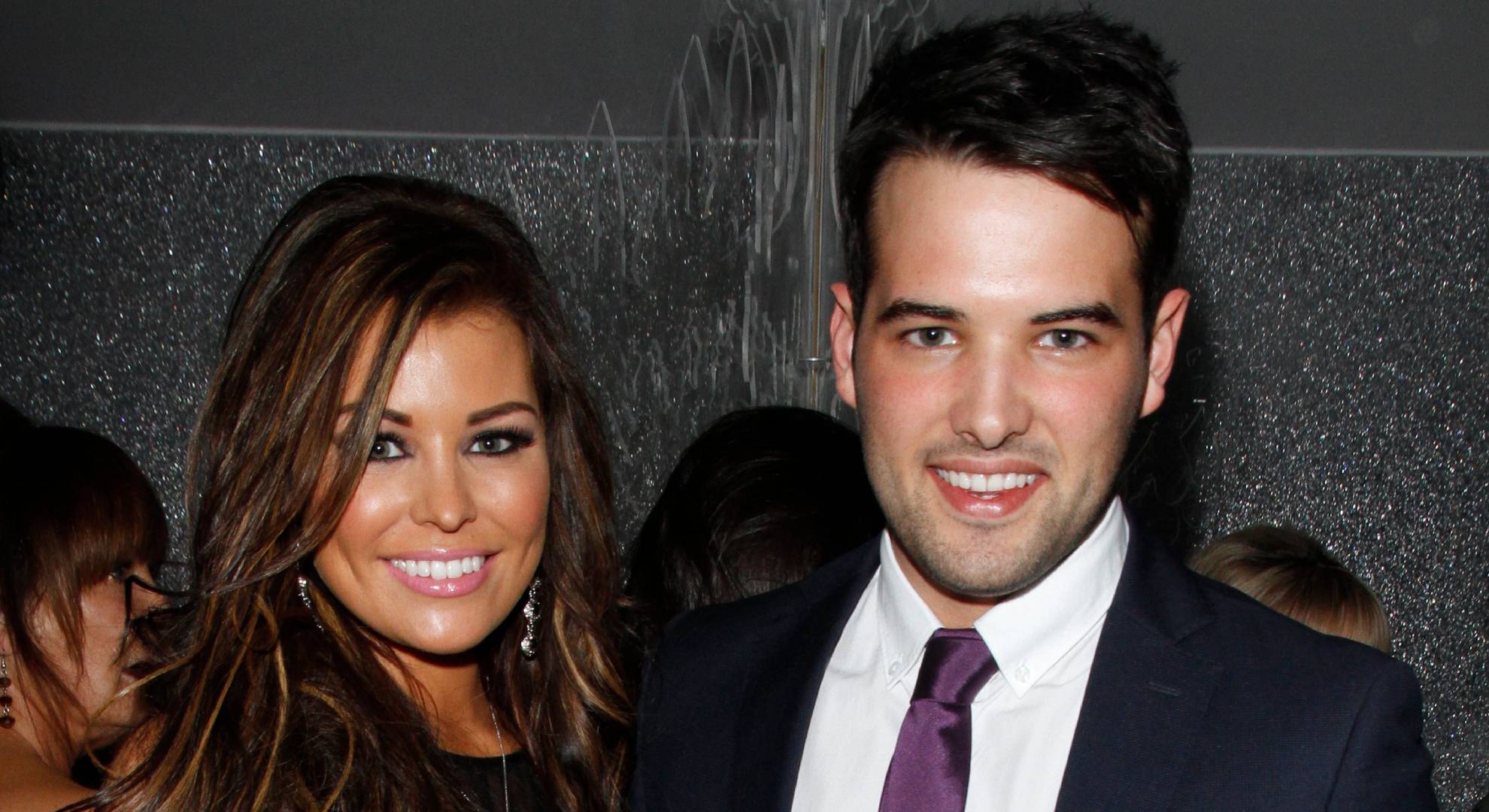 Jess Wright and Ricky Rayment pose for pics in 2012