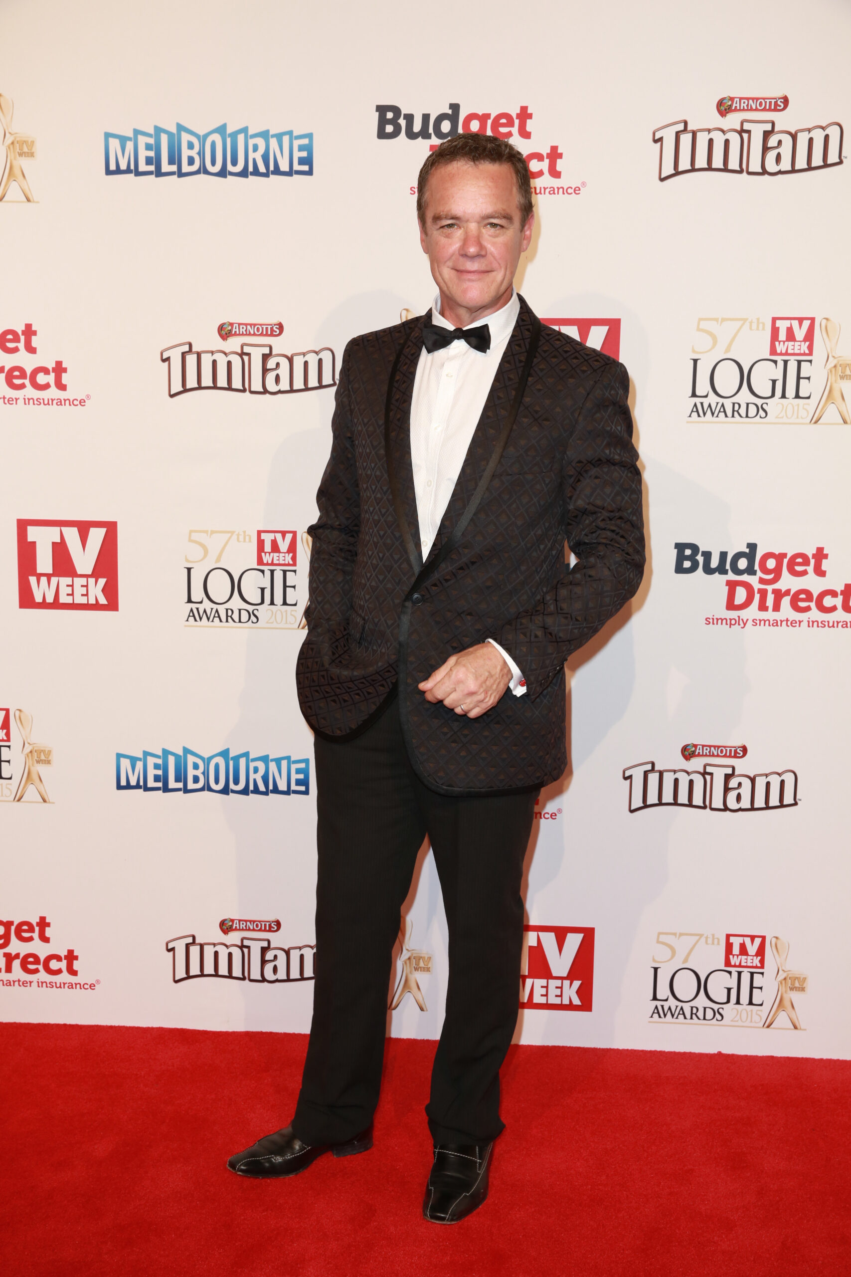 Stefan Dennis on the red carpet