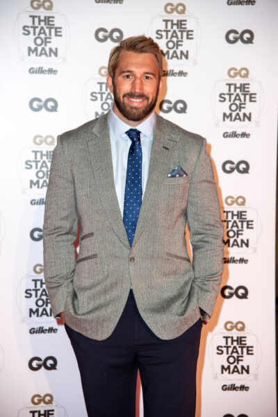 Chris Robshaw on the red carpet