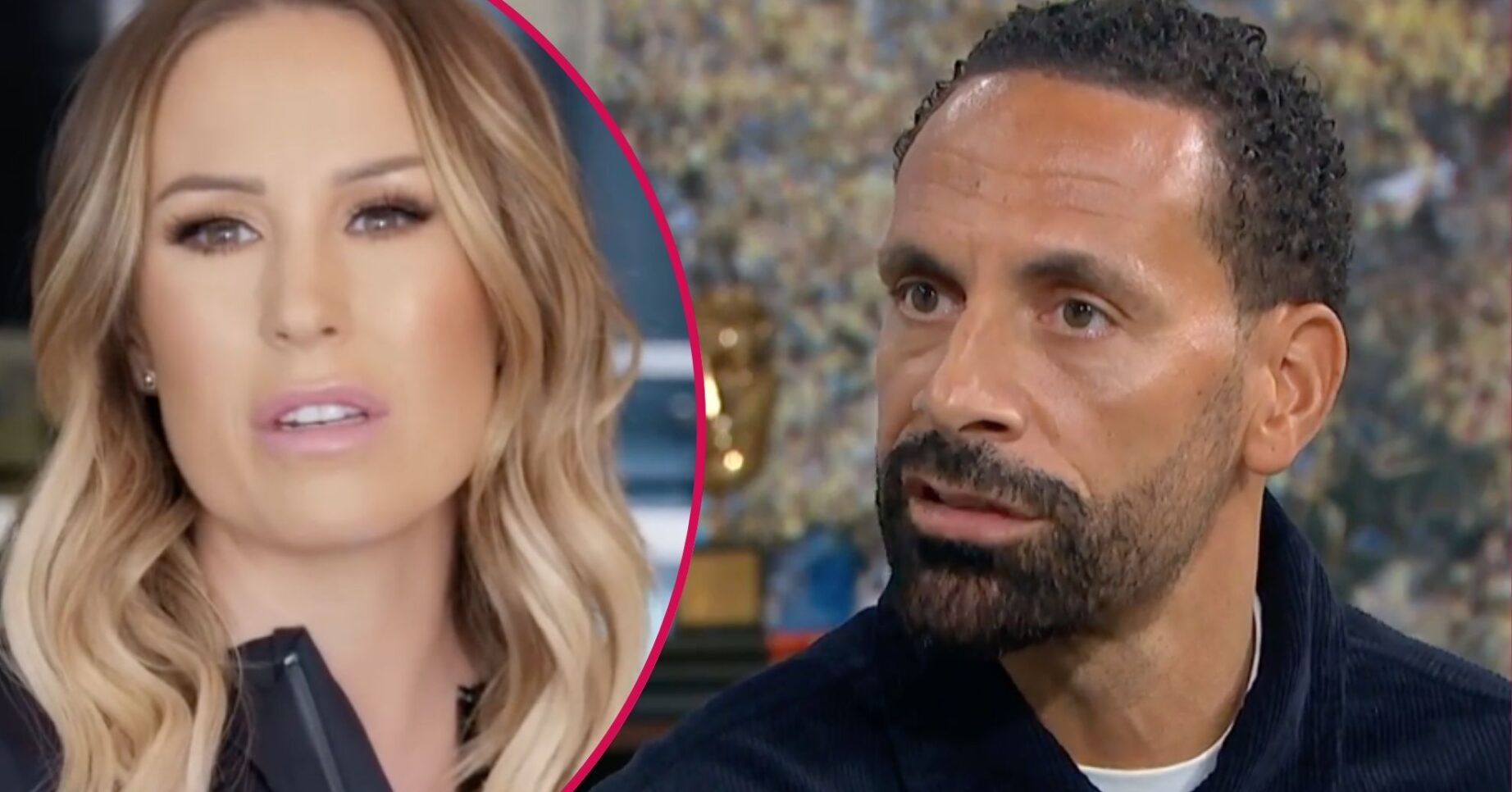 Kate and Rio looking serious