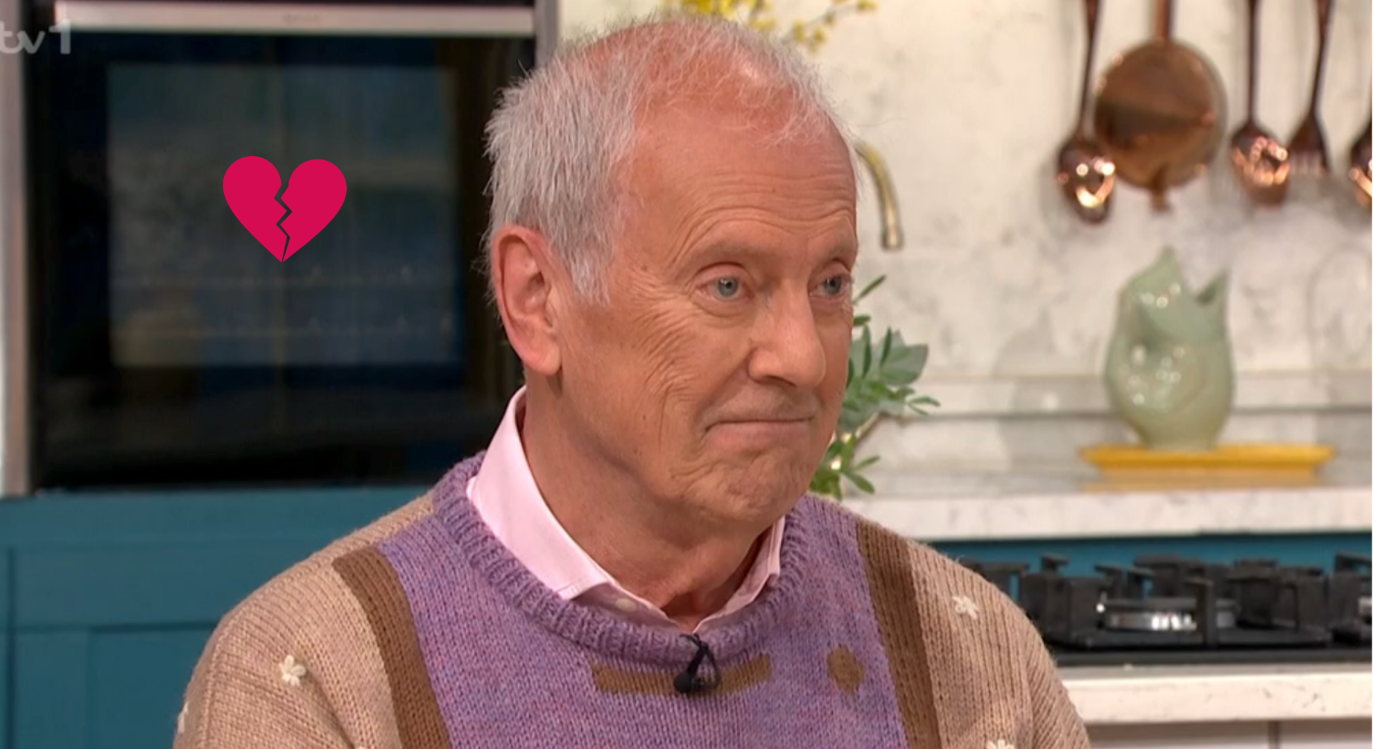 Gyles Brandreth fights back tears as he reveals his cat has died: ‘It was time to say goodbye’