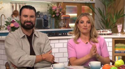Rylan Clark and Sian Welby presenting This Morning