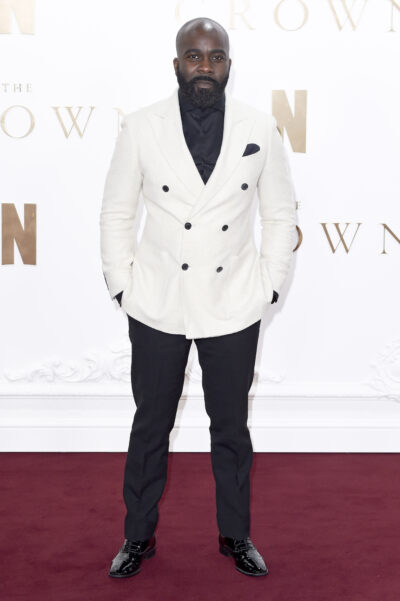 Melvin Odoom on the red carpet