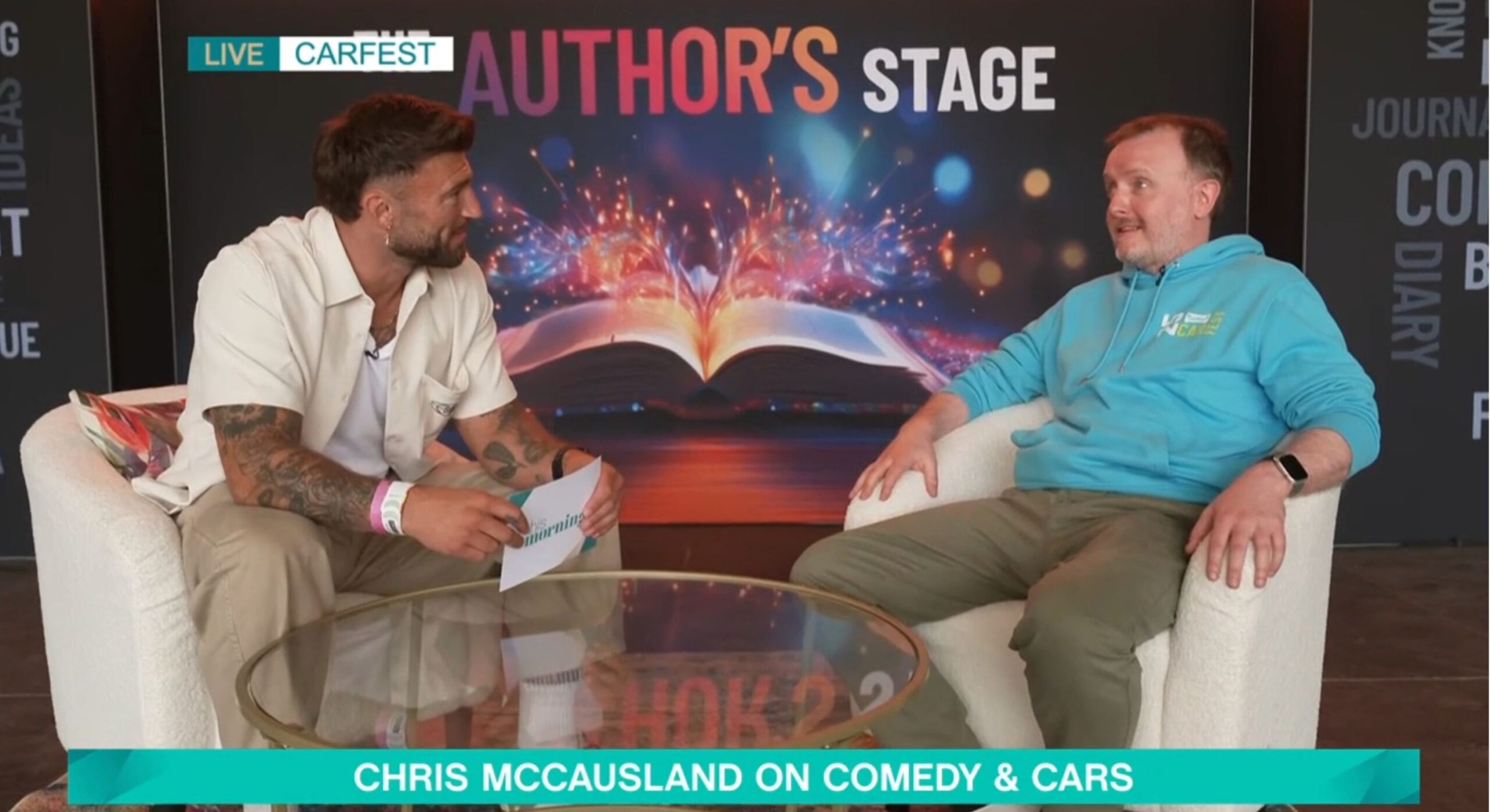 Chris McCausland on This Morning