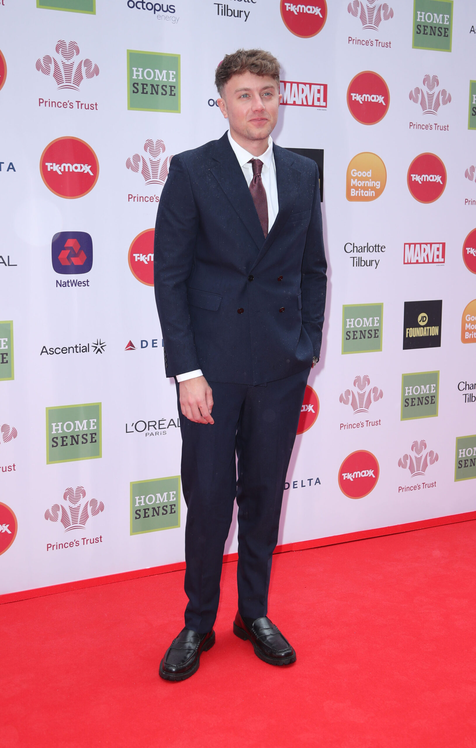 Roman Kemp on the red carpet 