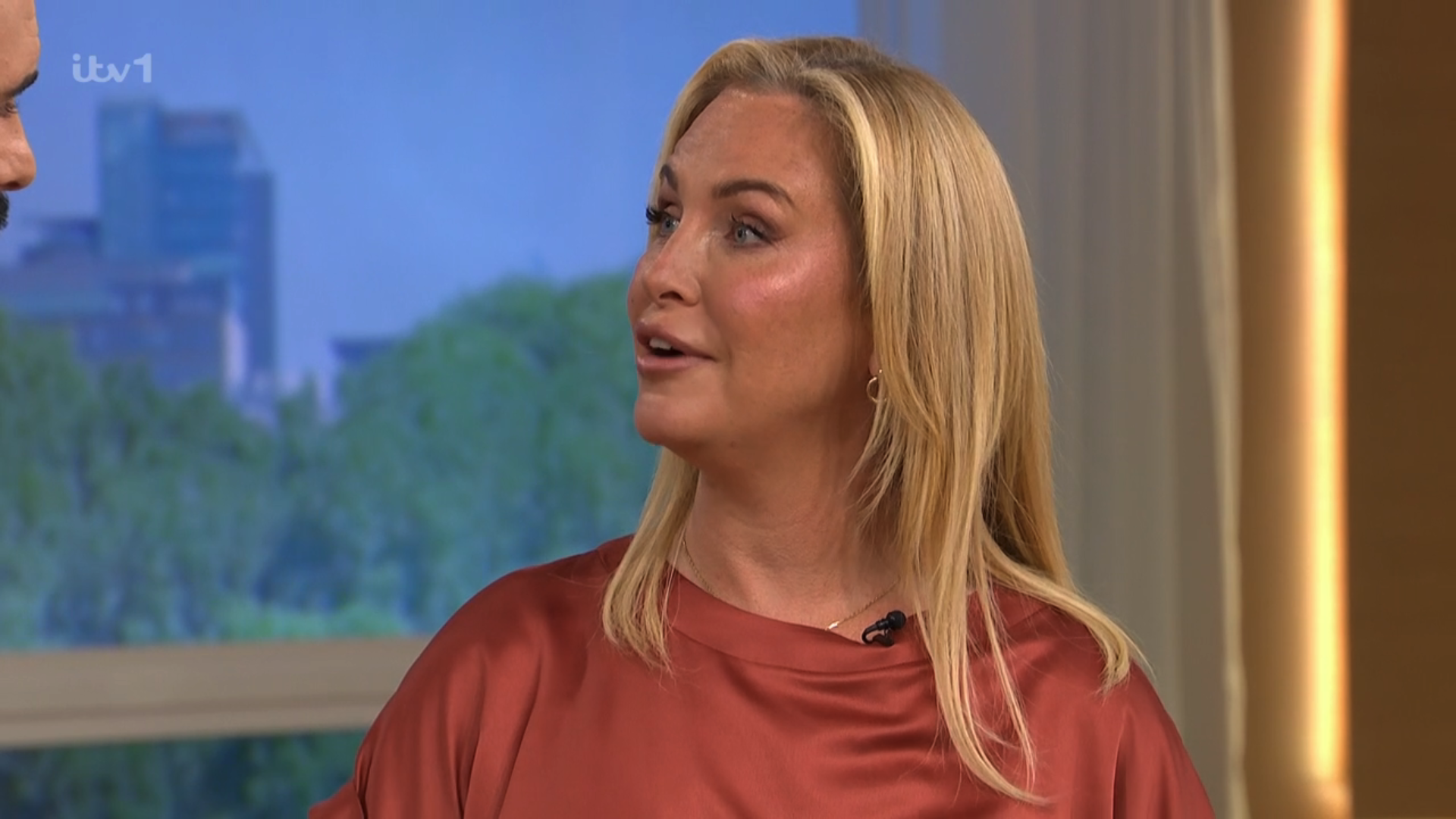 Josie Gibson presenting This Morning