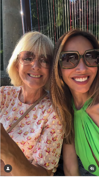 Jane Moore and Myleene Klass smiling