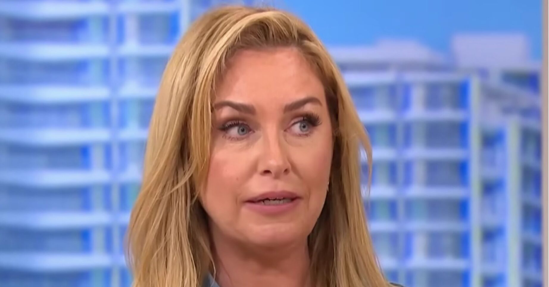 Josie looking serious