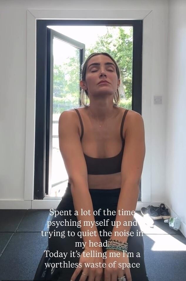 Frankie Bridge on Instagram