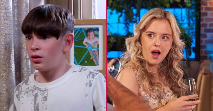 Kyle and Summer in Emmerdale and Coronation Street (Credit: ITV/Comp ED!)