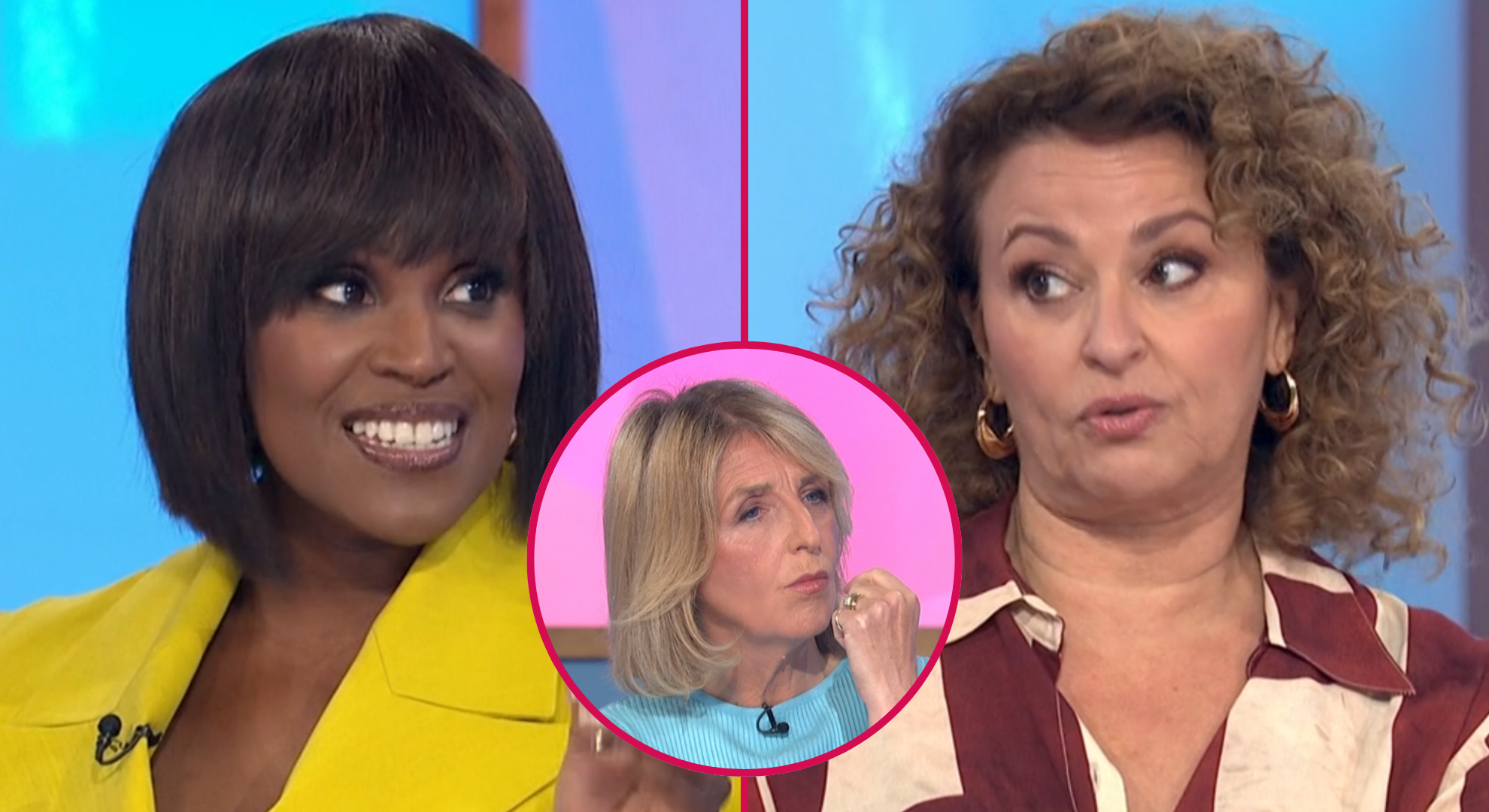 Loose Women star Nadia Sawalha declares ‘that’s racist’ in tense debate about Nigel Farage’s deportation plan