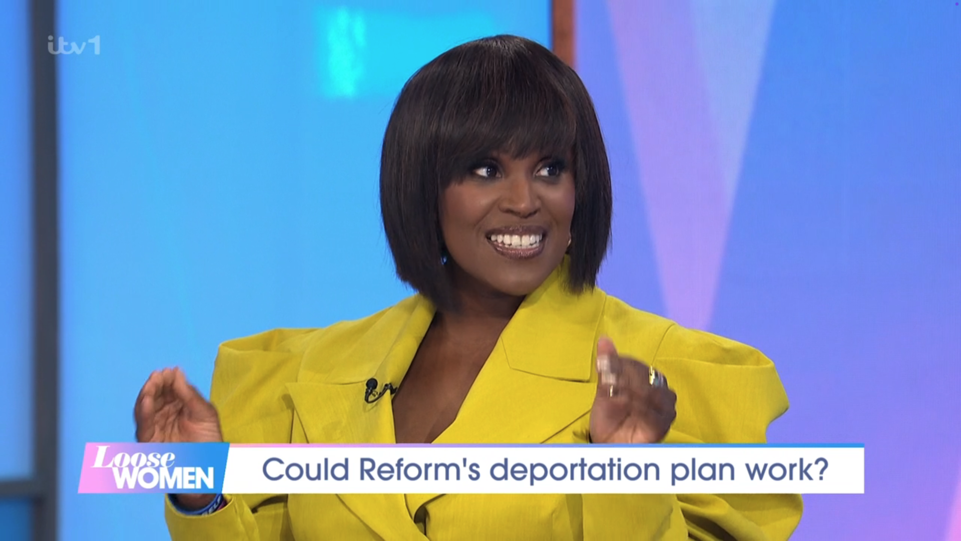 Kelle Bryan on Loose Women