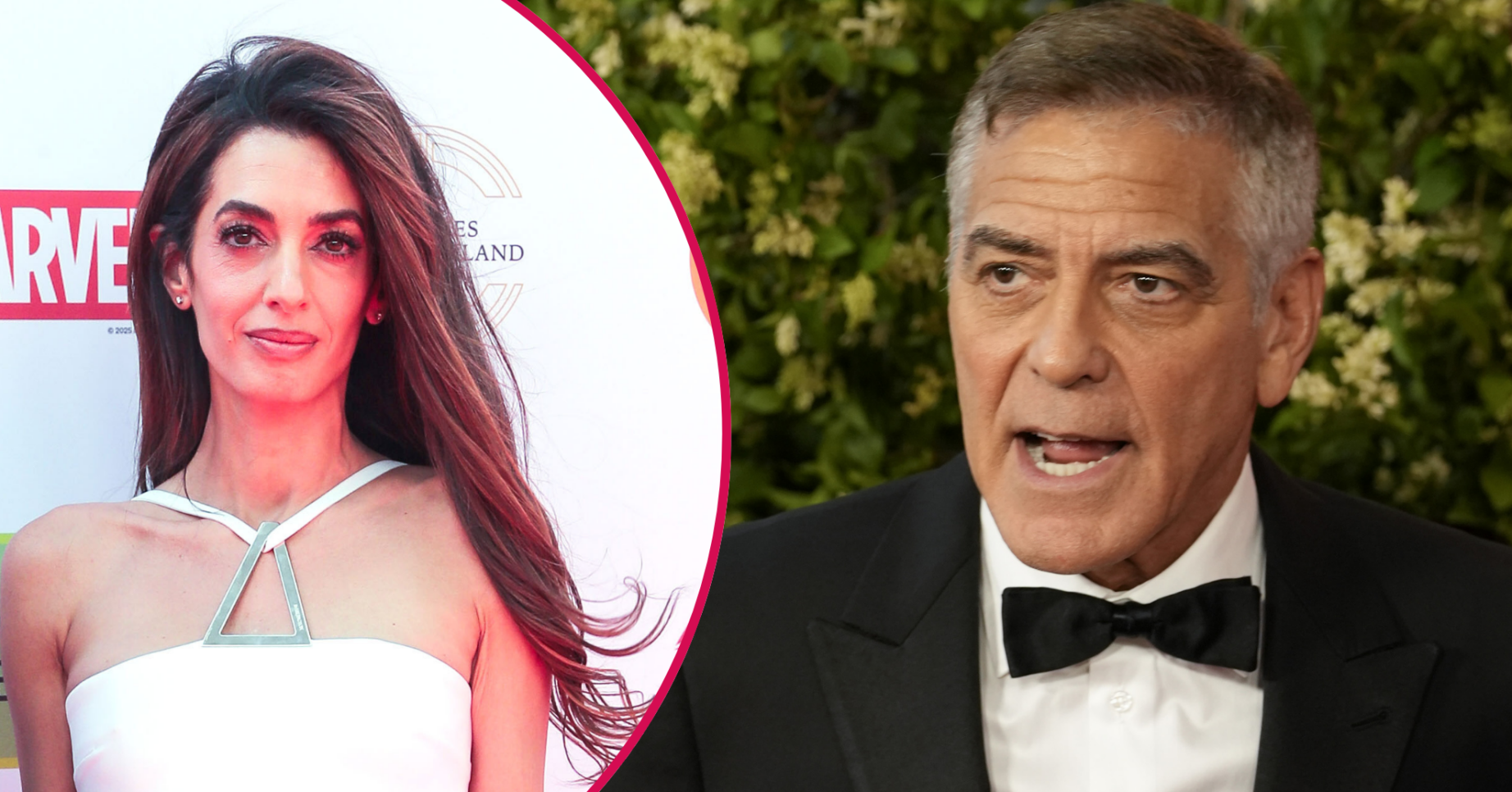 Amal and George Clooney