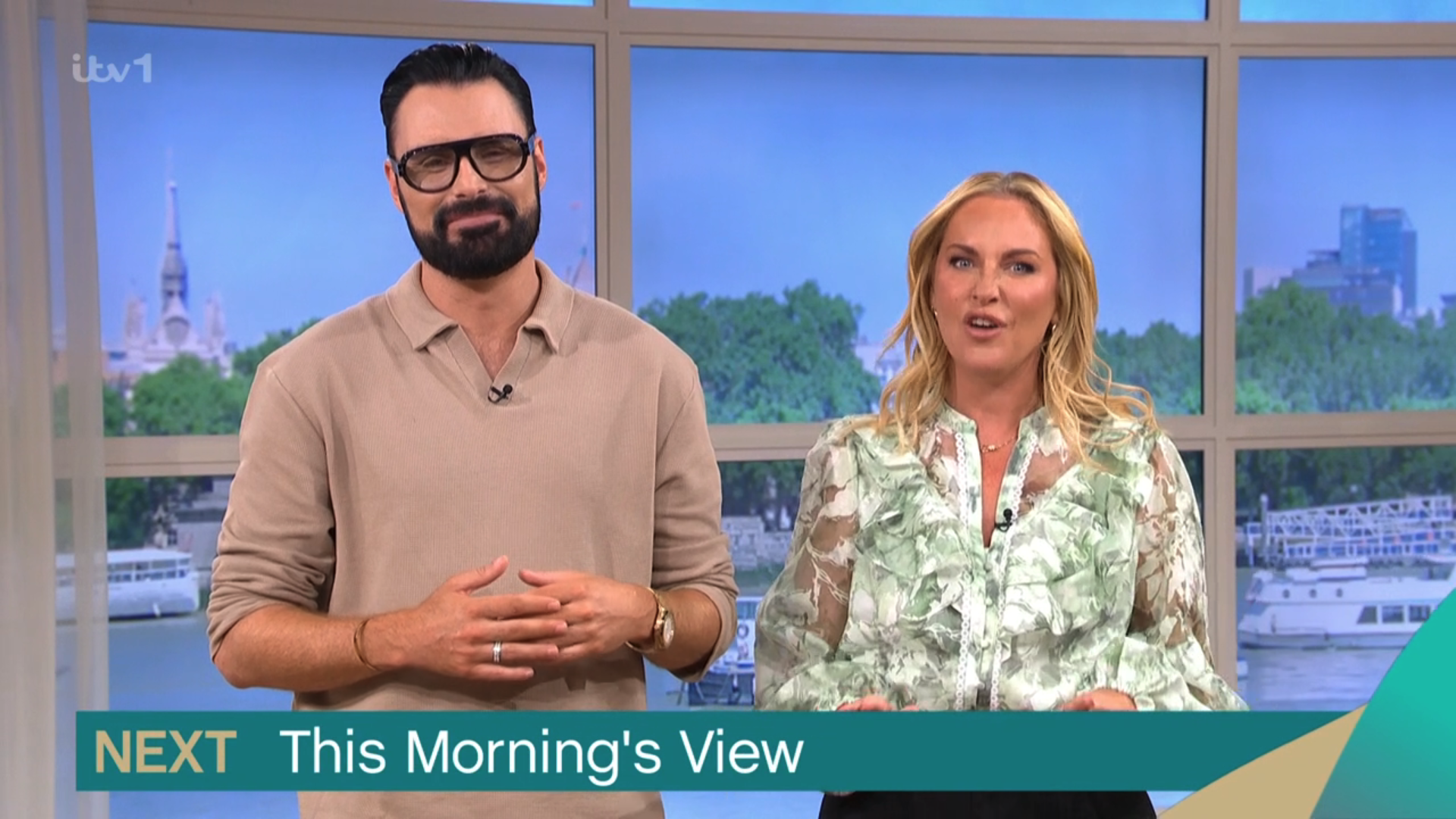 Rylan Clark and Josie Gibson on This Morning