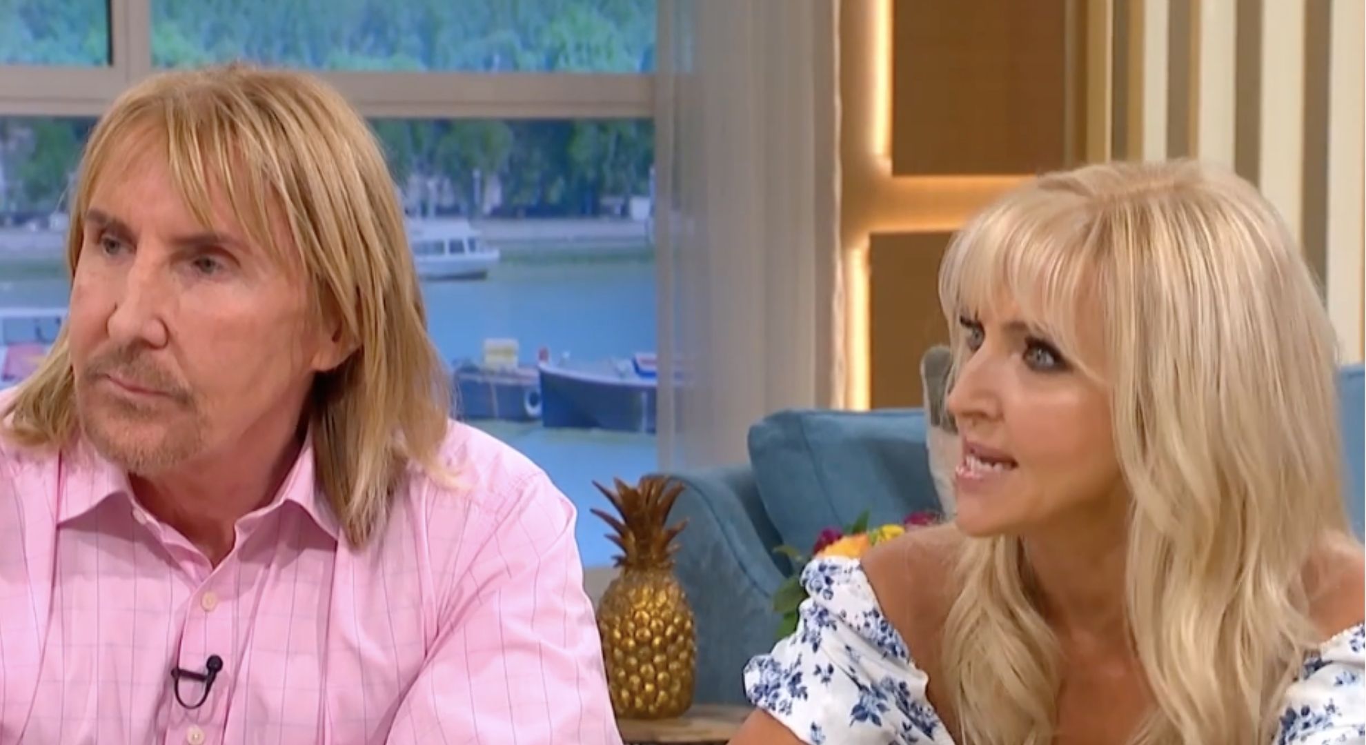 Nik and his wife on This Morning