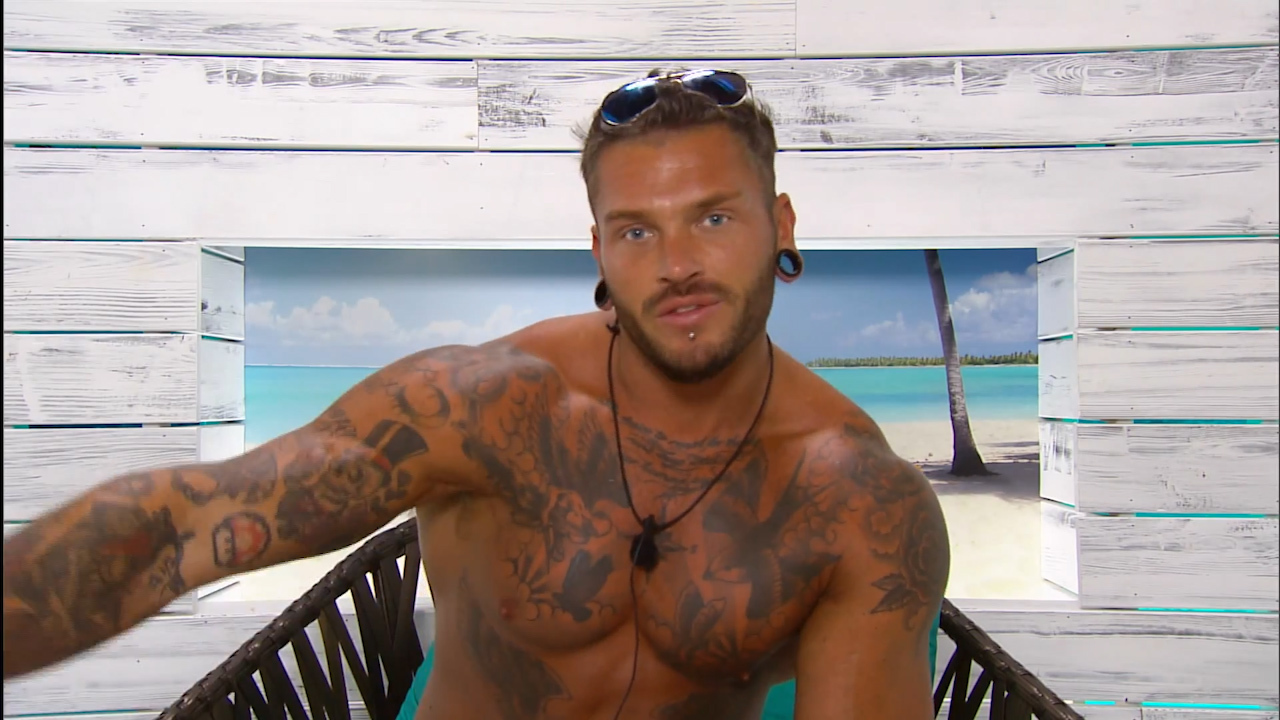 Jordan on Love island