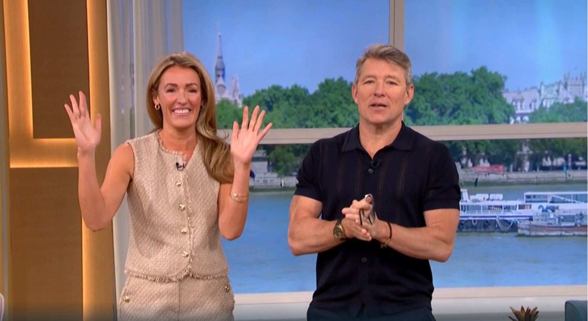 Cat Deeley and Ben Shephard on This Morning