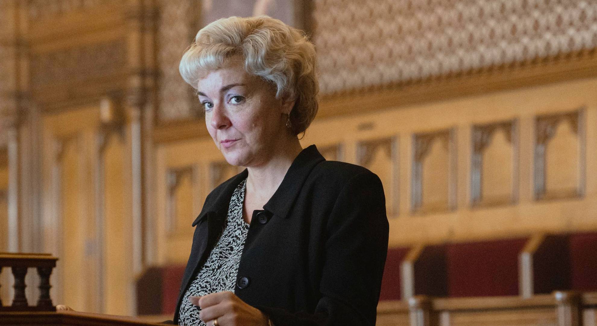 Sheridan Smith in character as Ann Ming