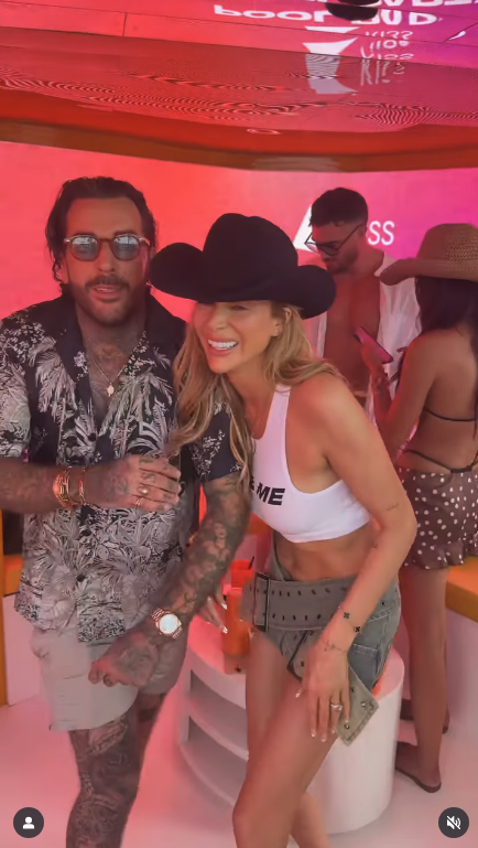 Pete Wicks and Olivia Attwood in Ibiza