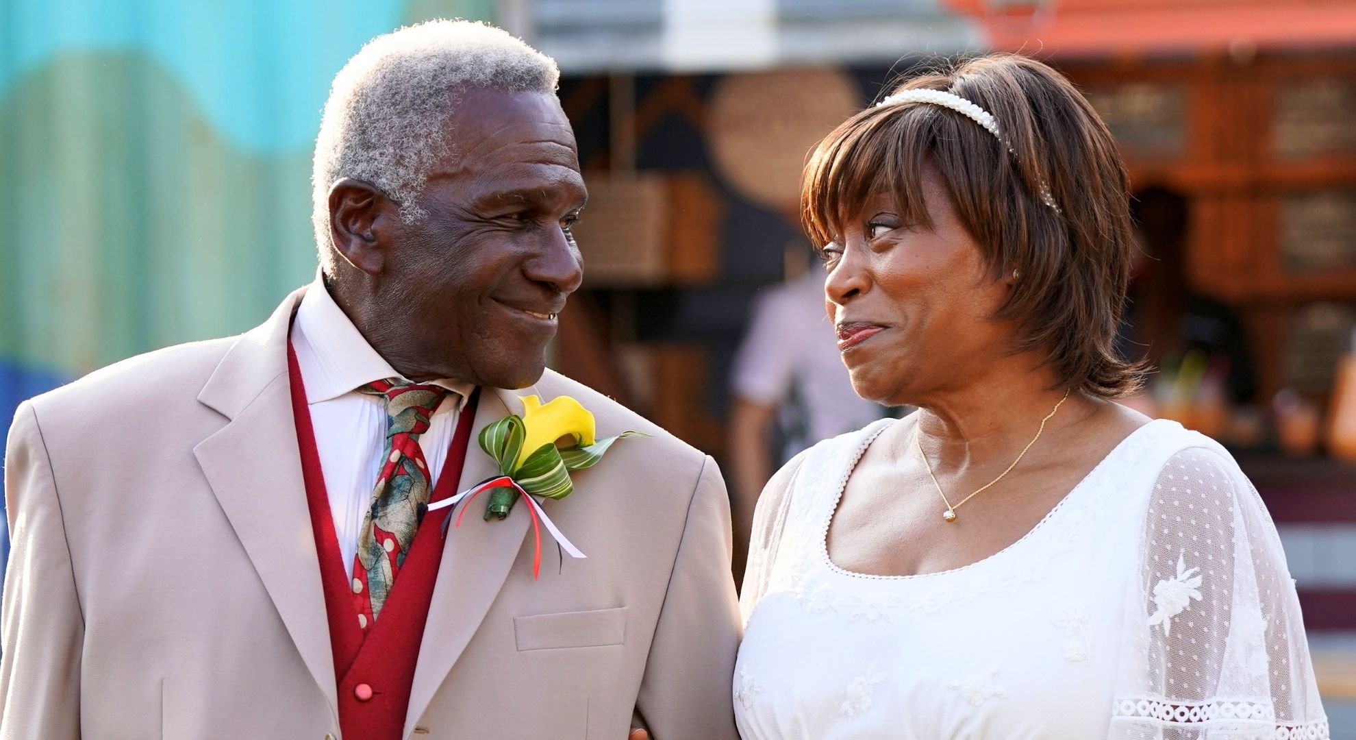 What happened with Patrick and Yolande’s first marriage, and why did they split up?