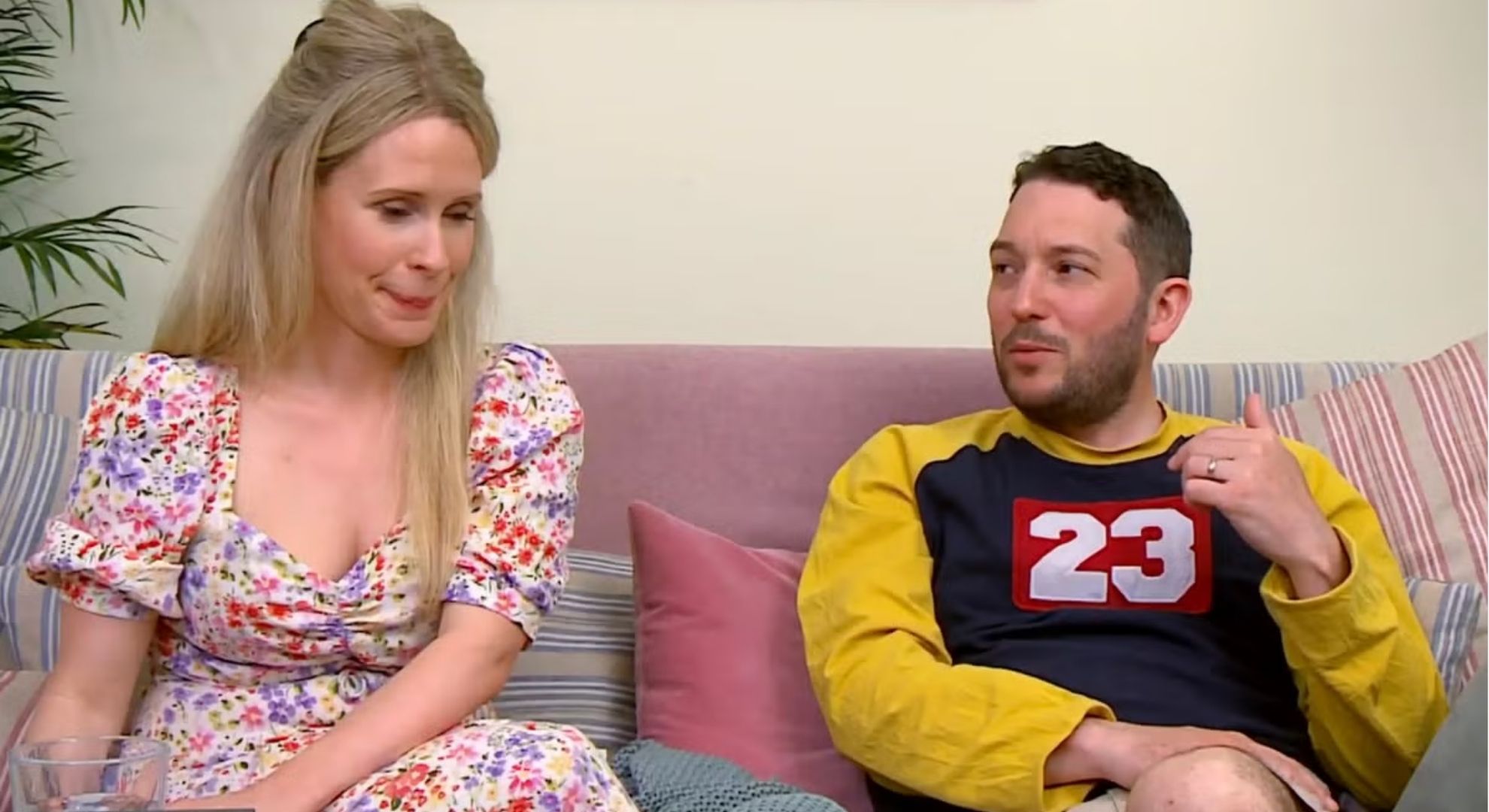 Jon and Lucy on Celebrity Gogglebox