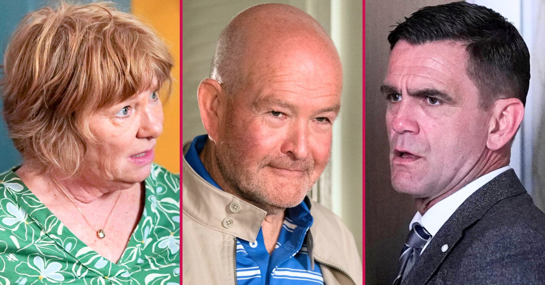 Composite image of Julie, Jonno and Jack on EastEnders (Credit: BBC/Composite: ED!)