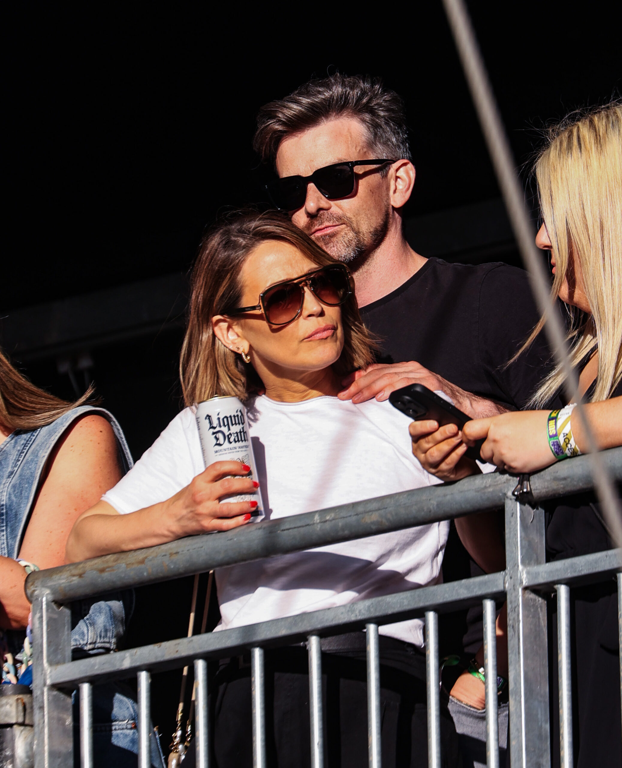 Rachel Stevens and Brendyn Hatfield at Mighty Hoopla