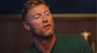 Freddie Flintoff speaking