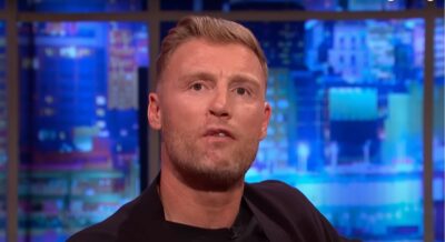 Freddie Flintoff on the Jonathan Ross Show
