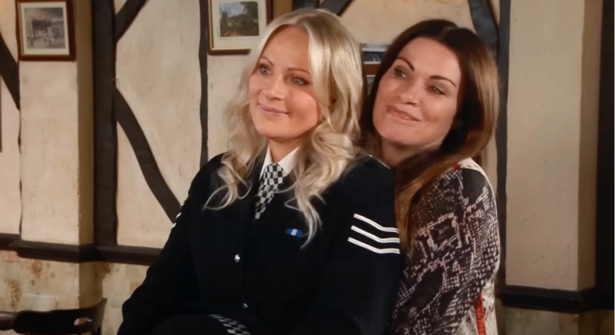 Coronation Street's Carla and Lisa at Roy's