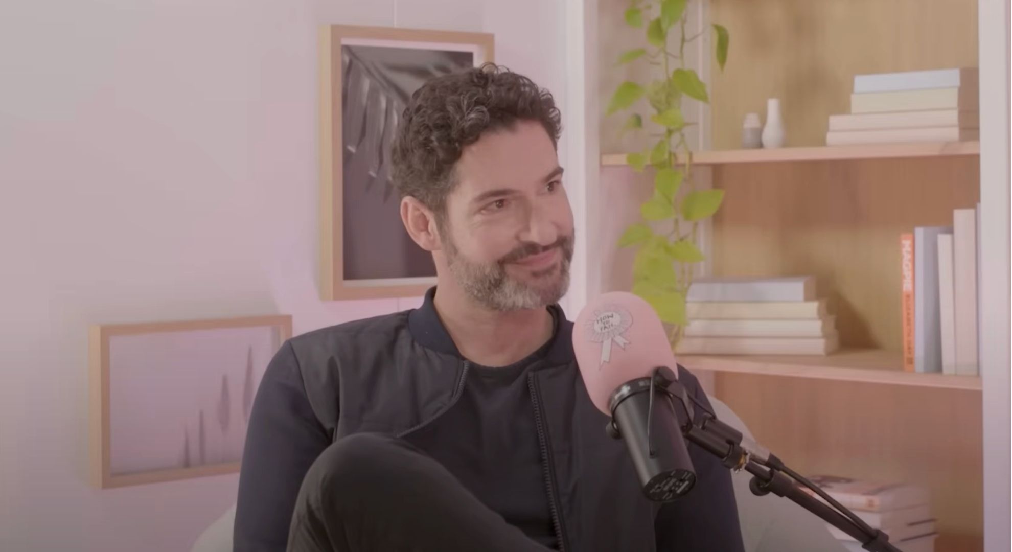 Tom Ellis on a podcast
