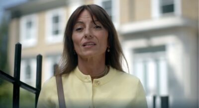 Davina McCall hosting the show