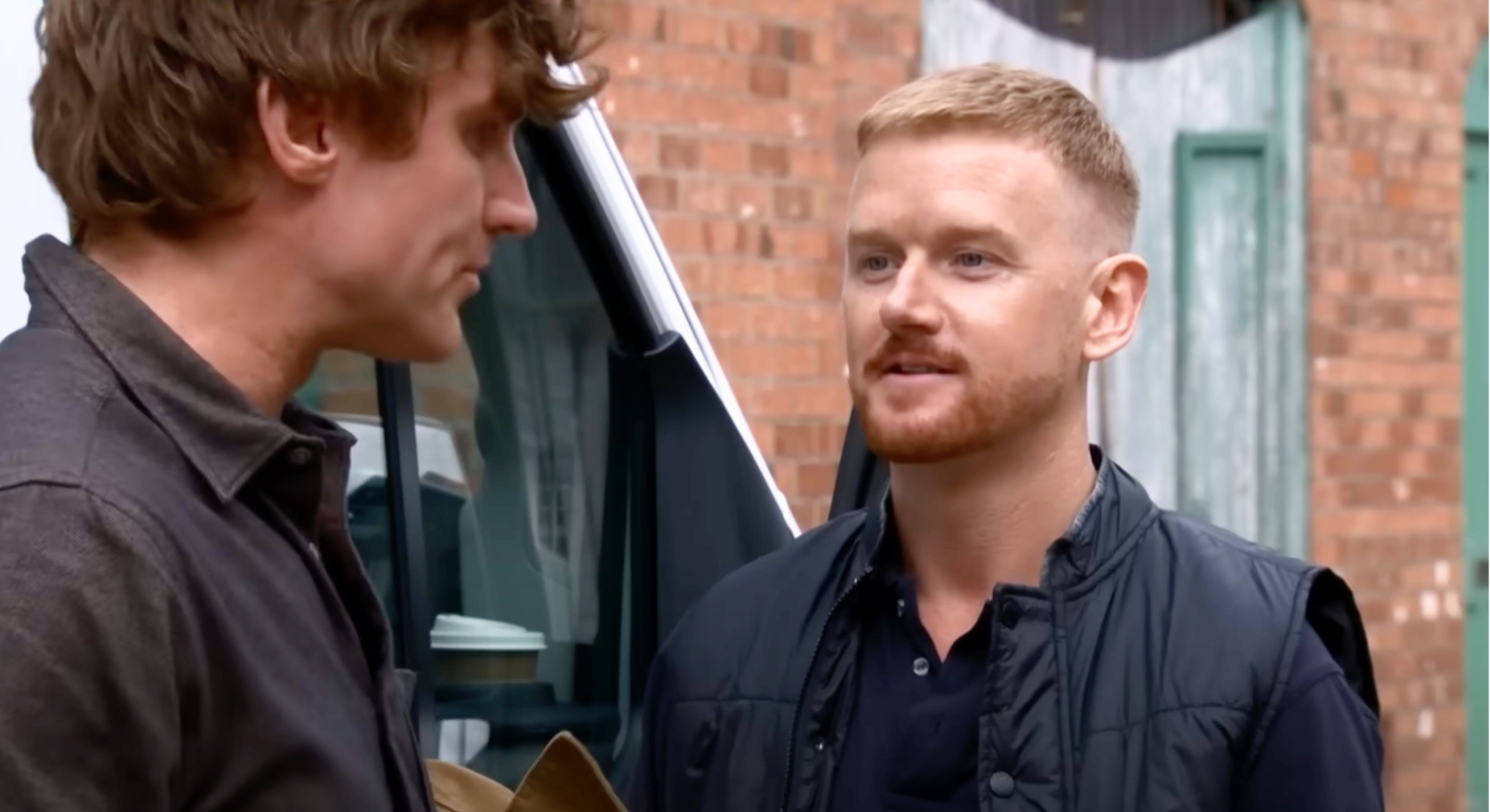 Coronation Street's Gary talking to Theo