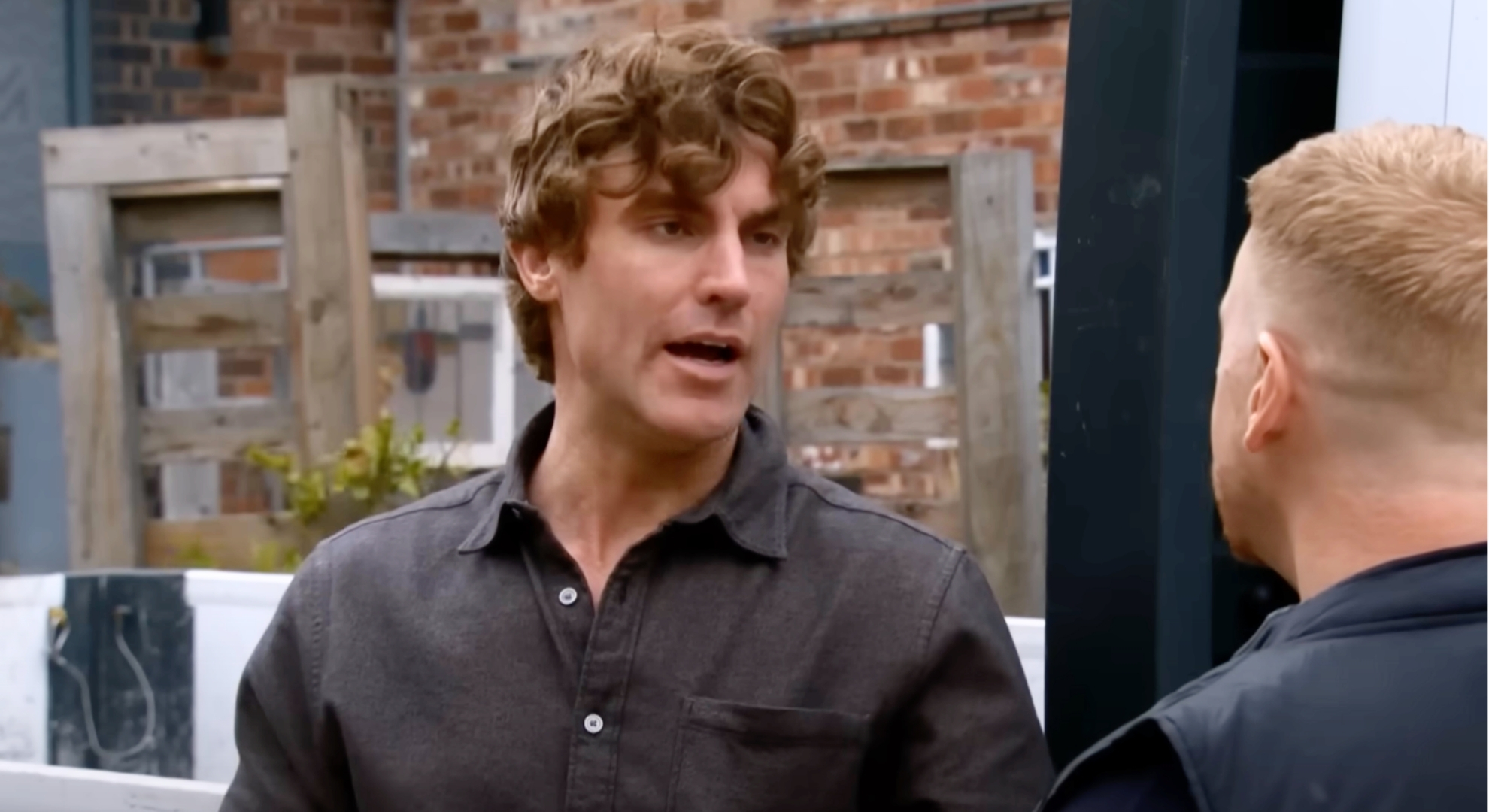 Coronation Street's Theo talking to Gary