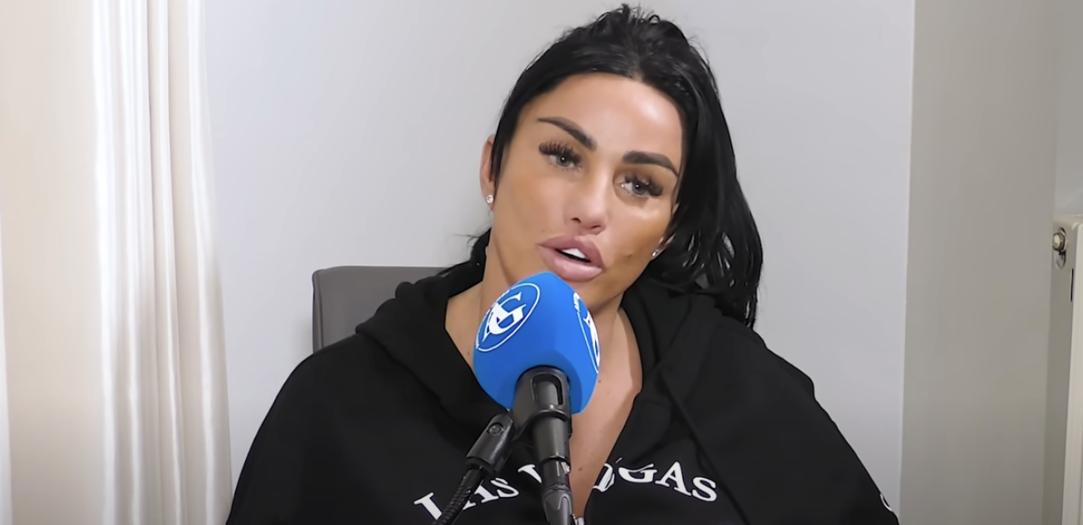 Katie Price on podcast