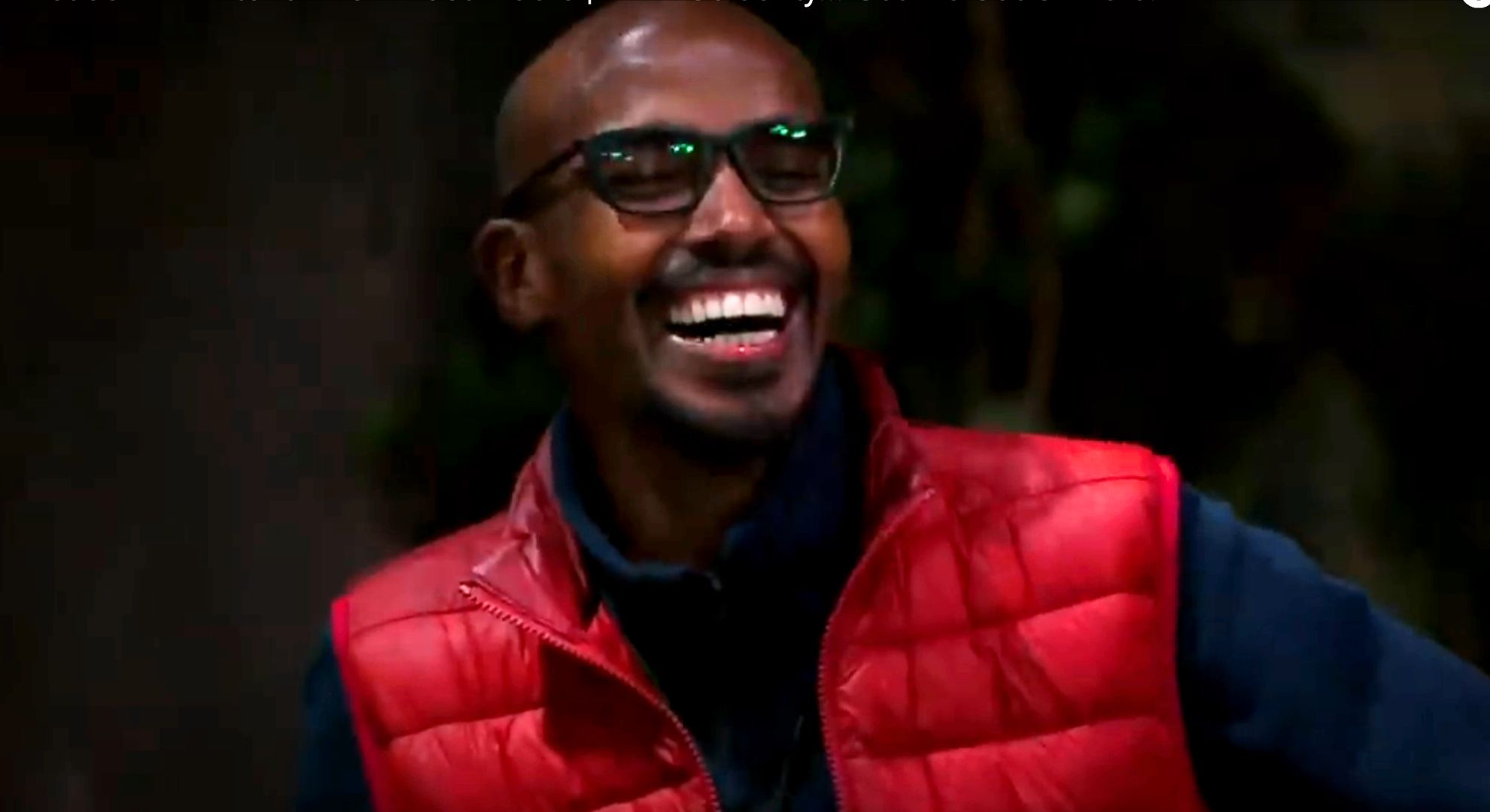 Sir Mo Farah on I'm A Celebrity 