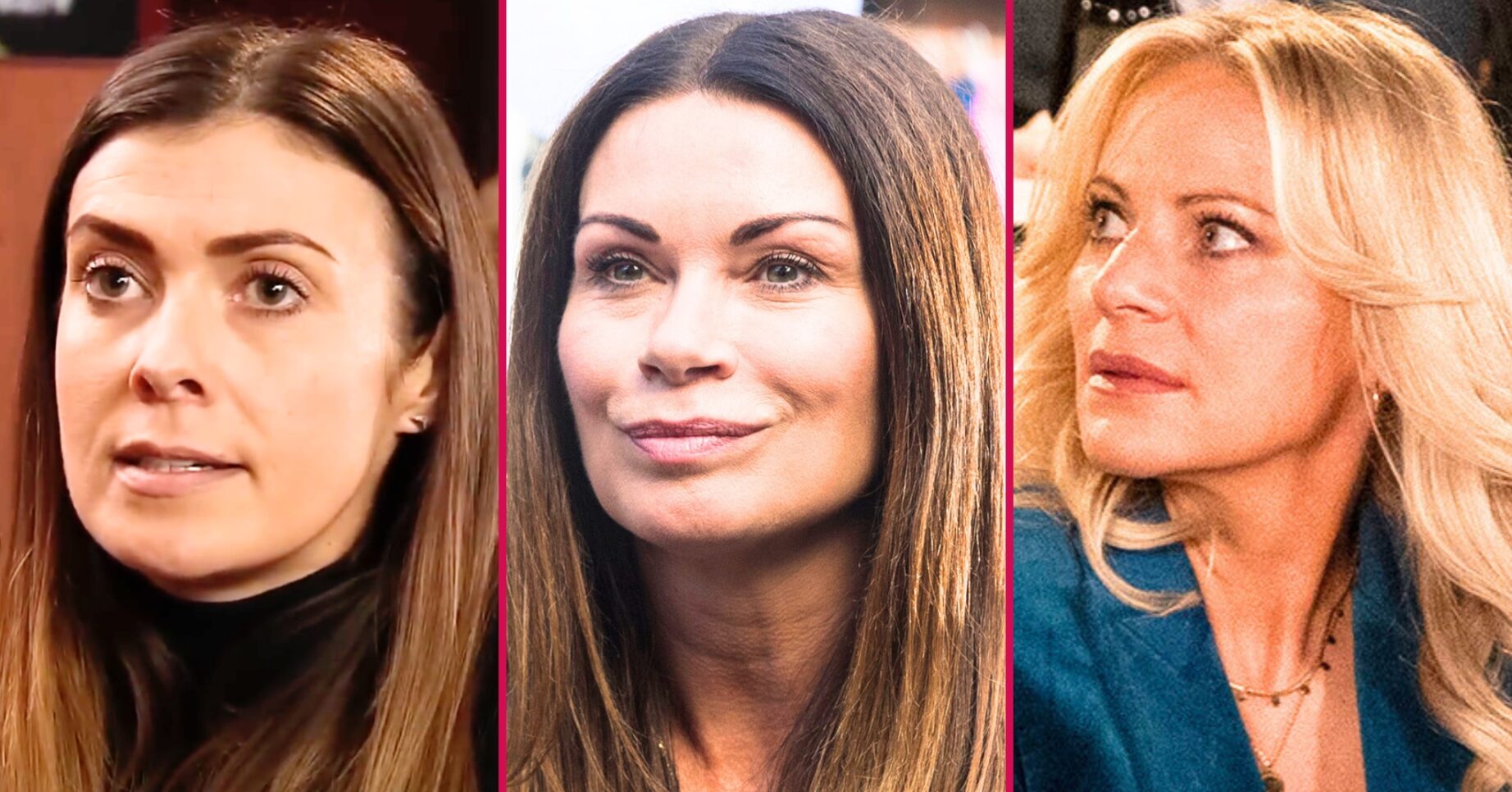 Coronation Street's Michelle, Carla, Lisa
