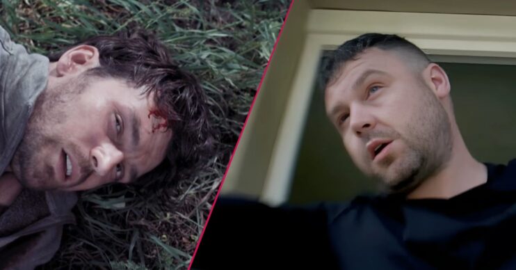 Mack and Aaron in Emmerdale (Credit: ITV/Comp ED!)