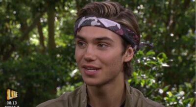 George Shelley on I'm A Celebrity