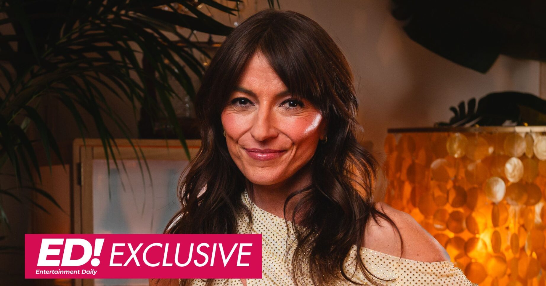 Davina McCall exclusive up close ED pic
