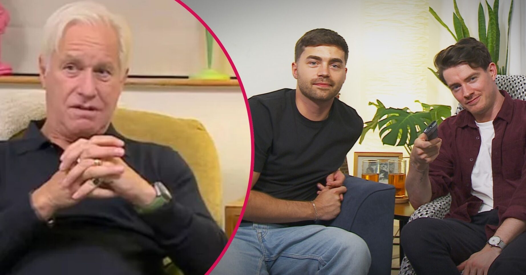 Andrew from Gogglebox / Jake and Callum from Gogglebox