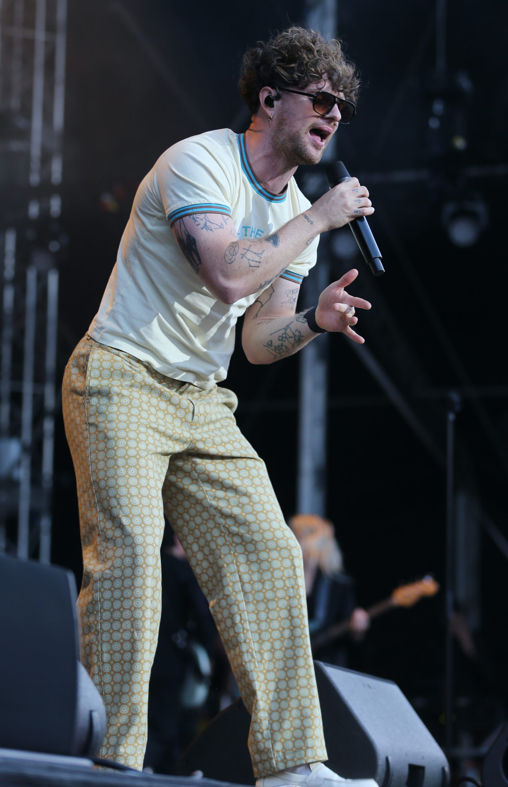 Tom Grennan on stage