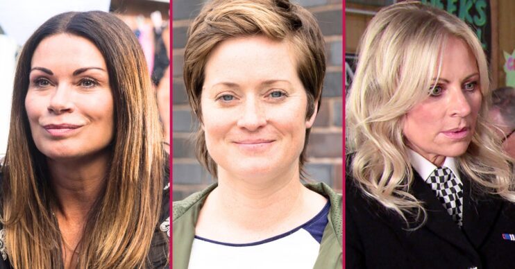 Coronation Street's Carla, Becky, Lisa