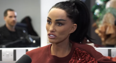 Katie Price on podcast