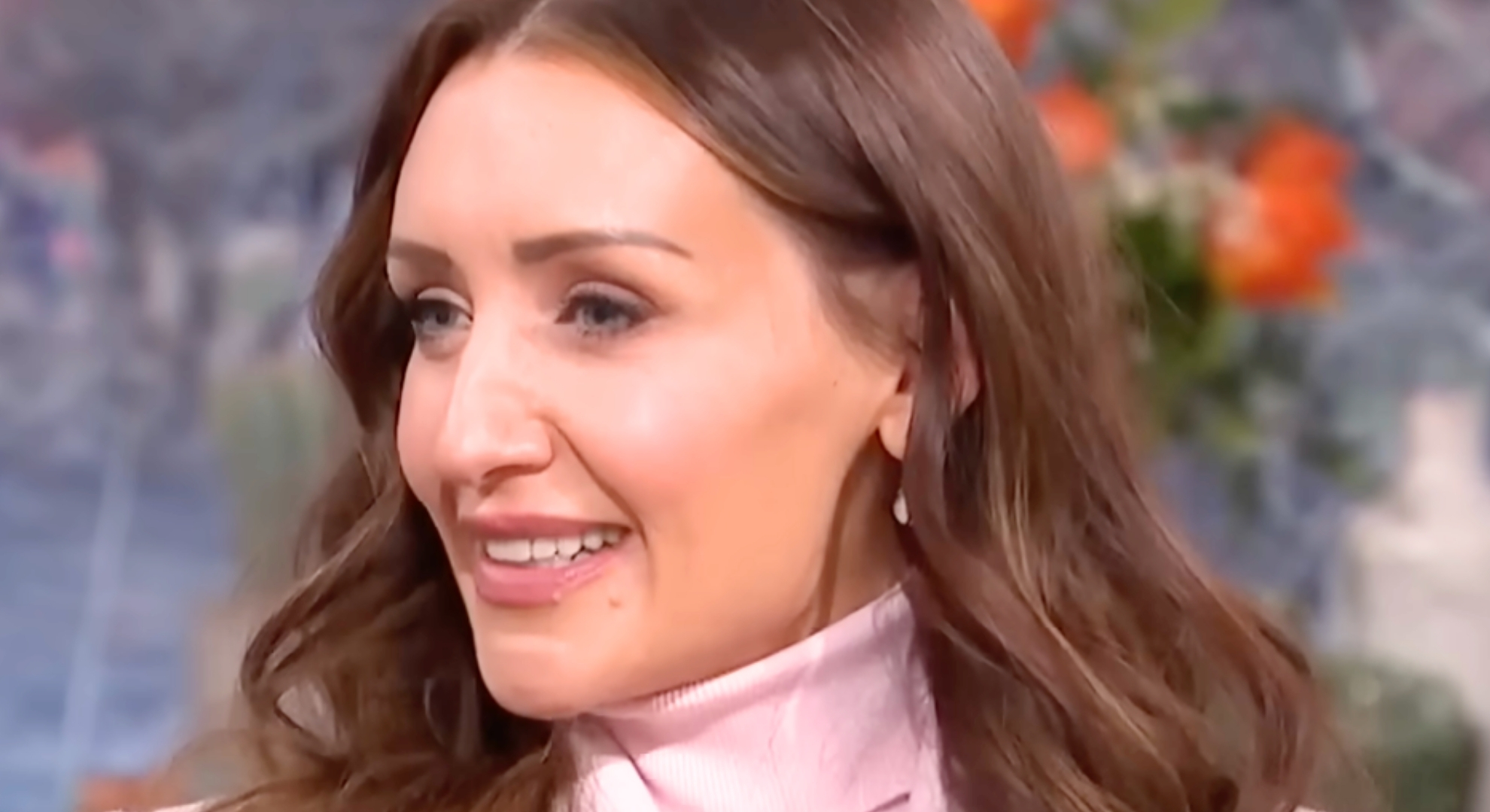 Catherine Tyldesley smiling