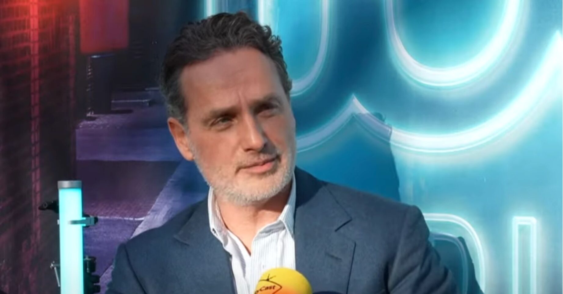 Andrew Lincoln during an interview